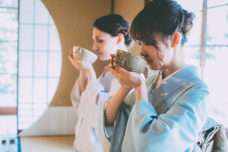 Let\'s enjoy WAGASHI & TEA CEREMONY at Nishigamo in KYOTO \'Japanese sweets & Japanese tea\'(TYPE A)